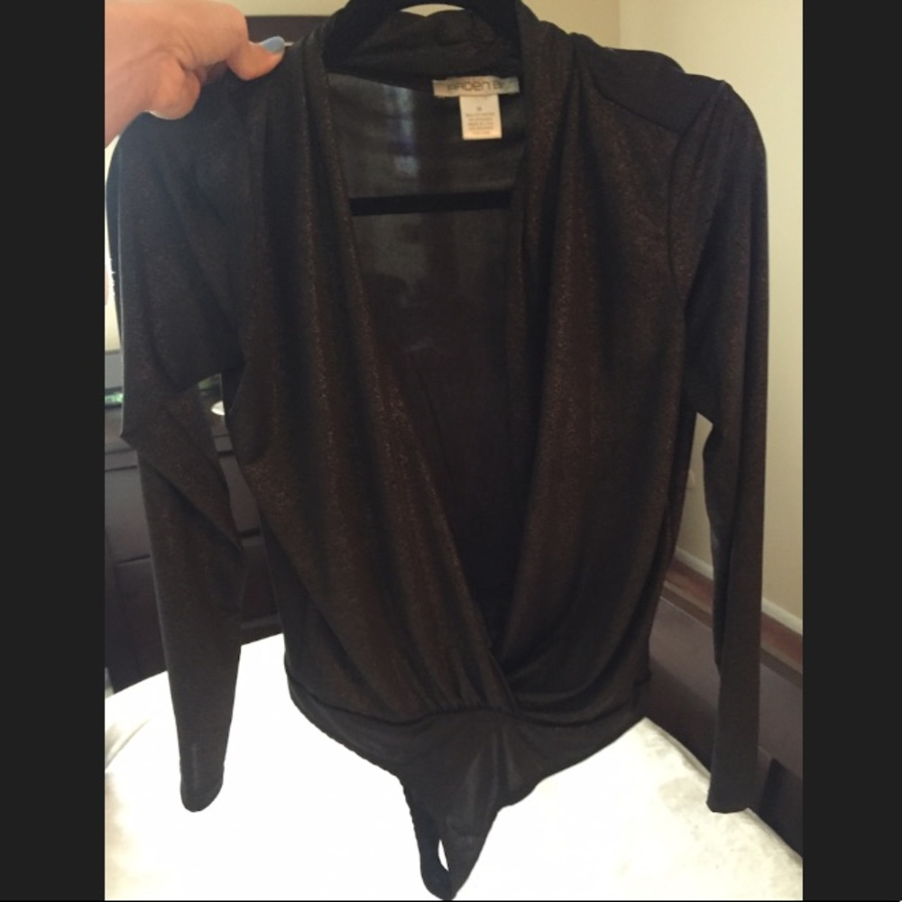 Drapped bodysuit